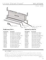 Preview for 25 page of mr. steam 104480 Installation, Operation & Maintenance Manual