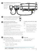 Preview for 28 page of mr. steam 104480 Installation, Operation & Maintenance Manual