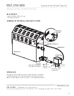 Preview for 33 page of mr. steam 104480 Installation, Operation & Maintenance Manual