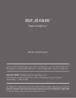 Preview for 37 page of mr. steam 104480 Installation, Operation & Maintenance Manual