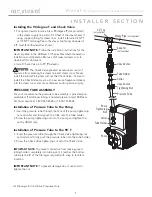 Preview for 8 page of mr. steam AromaFlo Installation, Operation & Maintenance Manual