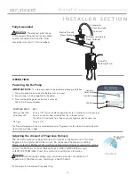 Preview for 12 page of mr. steam AromaFlo Installation, Operation & Maintenance Manual