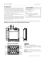 Preview for 3 page of mr. steam AudioWizard Installation, Operation & Maintenance Manual