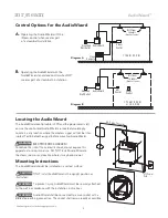 Preview for 4 page of mr. steam AudioWizard Installation, Operation & Maintenance Manual