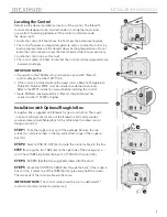 Предварительный просмотр 6 страницы mr. steam Butler Installation, Operation & Maintenance Manual