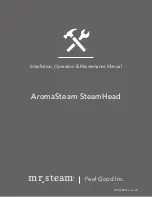 Предварительный просмотр 17 страницы mr. steam Butler Installation, Operation & Maintenance Manual