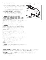 Предварительный просмотр 38 страницы mr. steam Butler Installation, Operation & Maintenance Manual