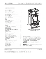 Preview for 2 page of mr. steam CU-1000 Installation, Operation & Maintenance Manual