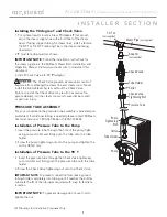 Preview for 8 page of mr. steam Feel Good AromaSteam Installation, Operation & Maintenance Manual