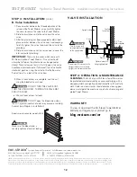 Preview for 12 page of mr. steam Fifth Avenue H542 Installation, Operation And Maintenance Manual