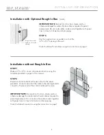 Preview for 6 page of mr. steam iSteam 3 Control Installation, Operation & Maintenance Manual