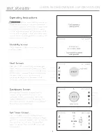 Preview for 10 page of mr. steam iSteam 3 Control Installation, Operation & Maintenance Manual