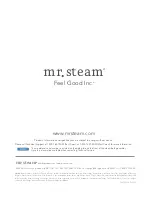 Preview for 16 page of mr. steam iSteam 3 Control Installation, Operation & Maintenance Manual