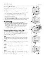 Preview for 4 page of mr. steam iSteam Controls Installation, Operation & Maintenance Manual