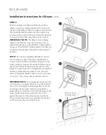 Preview for 7 page of mr. steam iSteam Controls Installation, Operation & Maintenance Manual