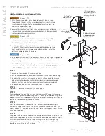 Preview for 13 page of mr. steam MX4E Installation, Operation And Maintenance Manual