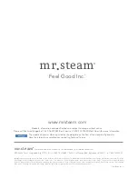 Preview for 26 page of mr. steam MX4E Installation, Operation And Maintenance Manual