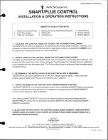 Preview for 1 page of mr. steam SMART/PLUS Installation & Operation Instructions