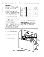 Предварительный просмотр 10 страницы mr. steam Steam@Home 3000 Installation, Operation & Maintenance Manual