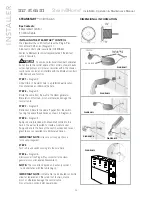 Предварительный просмотр 14 страницы mr. steam Steam@Home 3000 Installation, Operation & Maintenance Manual