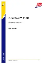 Предварительный просмотр 1 страницы MR ComTroll 115C User Manual