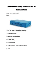 Preview for 1 page of Mr12volt P2000-3G8MD Quick User Manual