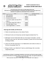 Preview for 2 page of MRA 4025066124657 Mounting Instructions