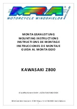 Preview for 1 page of MRA 4025066150526 Mounting Instructions