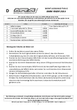 Preview for 2 page of MRA 4025066153459 Mounting Instructions