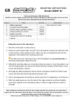 Preview for 3 page of MRA 4025066156955 Mounting Instructions