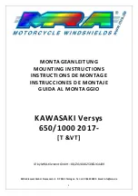 Preview for 1 page of MRA 4025066164097-T-Touring Mounting Instructions