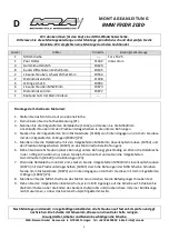 Preview for 2 page of MRA 4025066169375 Mounting Instructions