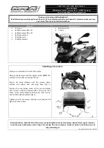 Preview for 2 page of MRA F650GS Quick Start Manual