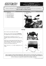 Preview for 3 page of MRA F650GS Quick Start Manual