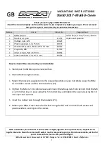 Preview for 3 page of MRA Multi-X-Creen MXC Mounting Instructions