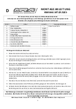 Preview for 2 page of MRA YAMAHA MT 09 2021 Mounting Instructions