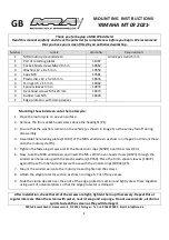 Preview for 3 page of MRA YAMAHA MT 09 2021 Mounting Instructions