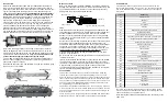 Preview for 2 page of MRC 0001663 Quick Start Manual