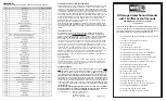 Preview for 1 page of MRC 0001869 Quick Start Manual