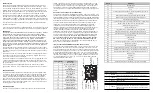 Preview for 2 page of MRC 0001910 2 Quick Start Manual