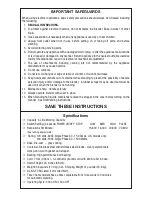 Предварительный просмотр 2 страницы MRC 24CB10 Operating Manual