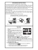 Preview for 3 page of MRC 24CB10 Operating Manual