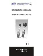 Предварительный просмотр 1 страницы MRC 8758 Operation Manual