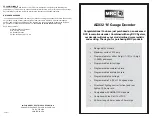 MRC AD332 Quick Start Manual preview