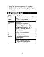 Preview for 4 page of MRC AM-4214SD Operating Manual