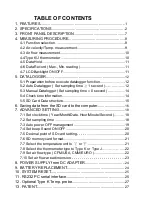 Preview for 2 page of MRC AM-4233SD Operation Manual