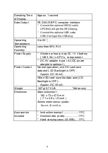 Preview for 6 page of MRC AM-4233SD Operation Manual