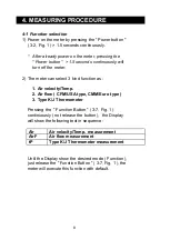 Preview for 10 page of MRC AM-4233SD Operation Manual