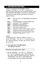 Preview for 20 page of MRC AM-4233SD Operation Manual