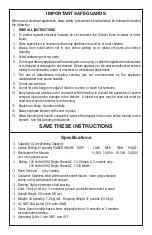 Preview for 2 page of MRC CB15E Operating Manual